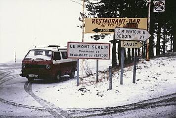 Mont Ventoux im Mrz