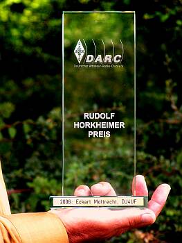 Rudolf Horkheimer Preis, Foto: DC0KV